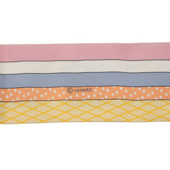 エルメス ツイリー grand theatre nouveau スカーフ ホワイト マルチカラー シルク レディース HERMES 【中古】