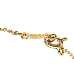 ティファニー パロマ ピカソ グラフィティ X ペンダント キス ネックレス K18YG イエローゴールド レディース TIFFANY&Co. 【中古】