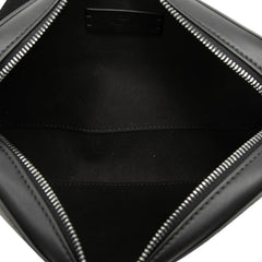 ヴァレンチノ ガラヴァーニ VLTNロゴ ショルダーバッグ ブラック レザー メンズ Valentino 【中古】