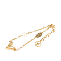 ルイ ヴィトン エッセンシャル V ブレスレット M00858 ゴールド メッキ レディース LOUIS VUITTON 【中古】