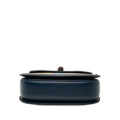 グッチ バンブー ハンドバッグ ショルダーバッグ 2WAY 678489 ネイビー マルチカラー PVC レザー レディース GUCCI 【中古】