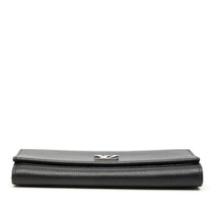 ルイ ヴィトン ポルトフォイユ ロックミー2 長財布 M62329 ブラック レザー レディース LOUIS VUITTON 【中古】