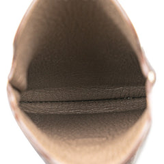 エルメス カードケース 名刺入れ エトゥープ グレー エバーカラー レディース HERMES 【中古】