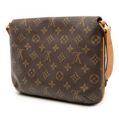 ルイ ヴィトン モノグラム ミュゼット タンゴ ショート ショルダーバッグ M51257 ブラウン PVC レザー レディース LOUIS VUITTON 【中古】