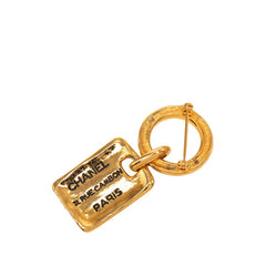シャネル 31 RUE CAMBON ル カンボン ブローチ コサージュ ゴールド メッキ レディース CHANEL 【中古】