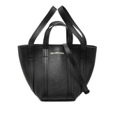 バレンシアガ エブリデイXS ノースサウス ハンドバッグ ショルダーバッグ 2WAY 672793 ブラック レザー レディース BALENCIAGA 【中古】