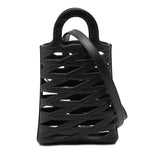 バレンシアガ ネオ フォンホルダー ショルダーバッグ ハンドバッグ 2WAY 660787 ブラック レザー レディース BALENCIAGA 【中古】