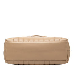 サンローラン ルル ミディアム チェーン ショルダーバッグ 574946 ベージュ レザー レディース SAINT LAURENT 【中古】