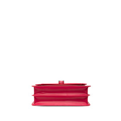 ブルガリ セルペンティ フォーエバー チェーン ショルダーバッグ ピンク レザー レディース BVLGARI 【中古】