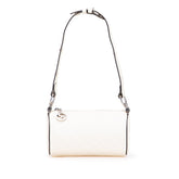 グッチ ブロンディ ミニ ショルダーバッグ ハンドバッグ 760170 ホワイト レザー レディース GUCCI 【中古】