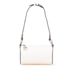 グッチ ブロンディ ミニ ショルダーバッグ ハンドバッグ 760170 ホワイト レザー レディース GUCCI 【中古】
