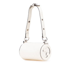 グッチ ブロンディ ミニ ショルダーバッグ ハンドバッグ 760170 ホワイト レザー レディース GUCCI 中古