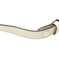 グッチ ブロンディ ミニ ショルダーバッグ ハンドバッグ 760170 ホワイト レザー レディース GUCCI 【中古】