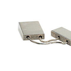 グッチ セパレート クロス 十字架 ベネチアン チェーン ネックレス SV925 シルバー レディース GUCCI 【中古】