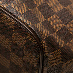 ルイ ヴィトン ダミエ サレヤPM ハンドバッグ N51183 ブラウン PVC レザー レディース LOUIS VUITTON 【中古】