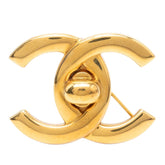 シャネル ココマーク ヴィンテージ ブローチ 96P ゴールド メッキ レディース CHANEL 【中古】