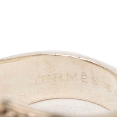 エルメス メキシコ コルセットリング 指輪 #54 SV925 シルバー レディース HERMES 中古