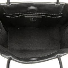 フェンディ ショッピングバッグ スモール ハンドバッグ ショルダーバッグ 2WAY 7VA512 ブラック レザー レディース FENDI 【中古】