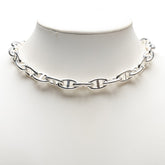 エルメス シェーヌダンクル GM 29コマ ネックレス SV925 シルバー メンズ HERMES 【中古】