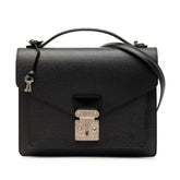ルイ ヴィトン タイガ モンソー ハンドバッグ ショルダーバッグ 2WAY M32002 アルドワーズ ブラック PVC レザー メンズ LOUIS VUITTON 【中古】