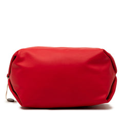 ボッテガヴェネタ ポーチ レッド レザー レディース BOTTEGAVENETA 【中古】