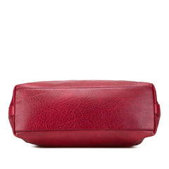 グッチ ミスGG ハンドバッグ ショルダーバッグ 2WAY 326514 レッド レザー レディース GUCCI 【中古】