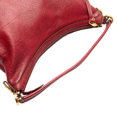 グッチ ミスGG ハンドバッグ ショルダーバッグ 2WAY 326514 レッド レザー レディース GUCCI 【中古】