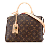 ルイ ヴィトン モノグラム プティ パレPM ハンドバッグ ショルダーバッグ 2WAY M45900 ブラウン PVC レザー レディース LOUIS VUITTON 【中古】