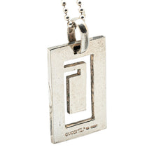 グッチ カットアウトG ネックレス SV925 シルバー レディース GUCCI 【中古】