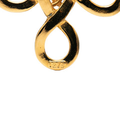 シャネル ココマーク ブローチ ゴールド メッキ レディース CHANEL 【中古】