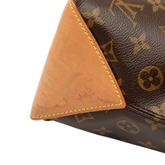 ルイ ヴィトン モノグラム カバピアノ トートバッグ ショルダーバッグ M51148 ブラウン PVC レザー レディース LOUIS VUITTON 【中古】