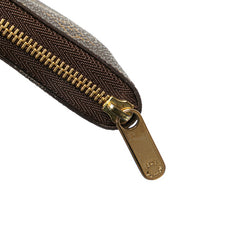 ルイ ヴィトン モノグラム ジッピー コインパース コインケース 小銭入れ M60067 ブラウン PVC レザー レディース LOUIS VUITTON 【中古】