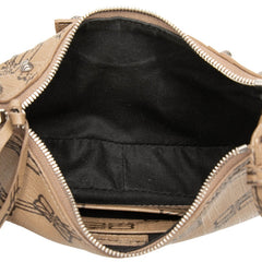 バレンシアガ ル カゴール ハンドバッグ ショルダーバッグ 2WAY ベージュ PVC レディース BALENCIAGA 【中古】