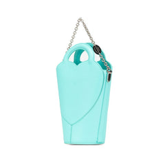 ティファニー リターントゥ ミニ クロスボディバッグ ハンドバッグ ショルダーバッグ 2WAY ティファニーブルー レザー レディース TIFFANY&Co. 【中古】