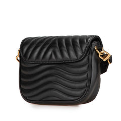 ルイ ヴィトン ミュルティ ポシェット ニューウェーブ 斜め掛け ショルダーバッグ M56461 ノワール ブラック レザー レディース LOUIS VUITTON 【中古】