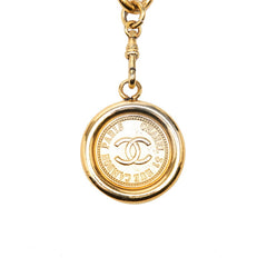 シャネル ココマーク 31 RUE CAMBON ル カンボン チェーン ベルト ゴールド メッキ レディース CHANEL 【中古】