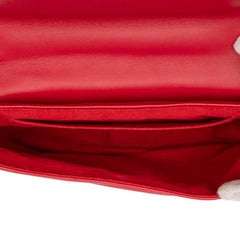 ルイ ヴィトン ニューウェーブ チェーンバッグMM ハンドバッグ ショルダーバッグ 2WAY M51943 レッド レザー レディース LOUIS VUITTON 【中古】