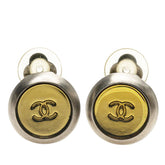 シャネル ココマーク イヤリング シルバー イエロー メタル レディース CHANEL 【中古】