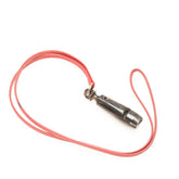 エルメス シフレ ホイッスル 笛 ブラウン レッド バッファローホーン レザー レディース HERMES 【中古】