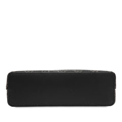 グッチ GGデニム ショルダーバッグ 499621 ブラック デニム レザー レディース GUCCI 【中古】