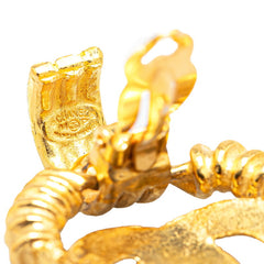 シャネル ヴィンテージ ココマーク イヤリング ゴールド メッキ レディース CHANEL 【中古】