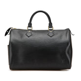 ルイ ヴィトン エピ スピーディ30 ハンドバッグ ボストンバッグ M59022 ノワール ブラック レザー レディース LOUIS VUITTON 中古
