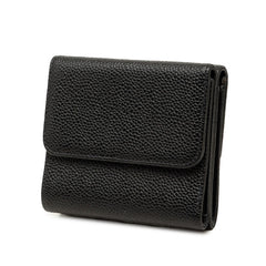 シャネル ココマーク 二つ折り財布 ブラック キャビアスキン レディース CHANEL 中古