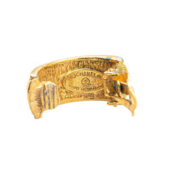 シャネル ヴィンテージ マトラッセ イヤリング ゴールド メッキ レディース CHANEL 【中古】