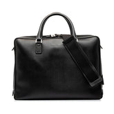 サルヴァトーレフェラガモ ビジネスバッグ ブリーフケース ショルダーバッグ 2WAY EO-24 7201 ブラック レザー メンズ Salvatore Ferragamo 中古