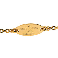 ルイ ヴィトン エッセンシャルV ネックレス M61083 ゴールド メッキ レディース LOUIS VUITTON 【中古】