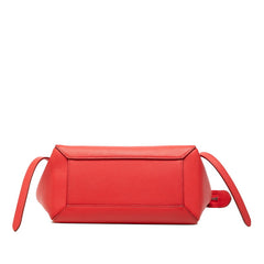 セリーヌ ベルトバッグ マイクロ ハンドバッグ ショルダーバッグ 2WAY F-GA-2137 レッド レザー レディース CELINE 【中古】