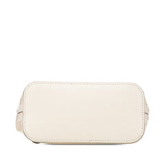グッチ GUCCY SEGA プリント 斜め掛け ショルダーバッグ 511189 アイボリー ゴールド レザー レディース GUCCI 【中古】