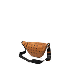 エム シー エム ヴィセトス 斜め掛け ショルダーバッグ ボディバッグ ブラウン レザー レディース MCM 【中古】