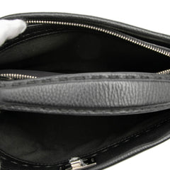 フェンディ セレリア ピーカブー フィットミニ ハンドバッグ ブラック レザー レディース FENDI 【中古】